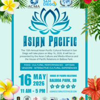 Asian Pacific Cultural Festival returns May 16!